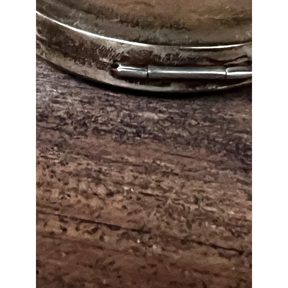 Tiffany & Co Sterling Silver Powder Compact Mirror Monogrammed w/ Box & Pouch - Picture 7 of 16